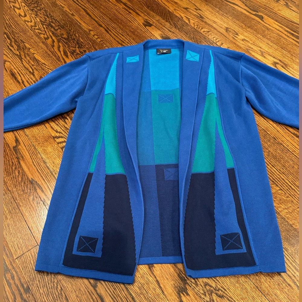 Vintage KRISS Sweden 80’s Duster Cardigan